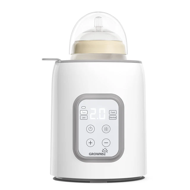 Bottle Warmer, GROWNSY 8-in-1 Fast Baby Milk Warmer with Timer for Breastmilk...