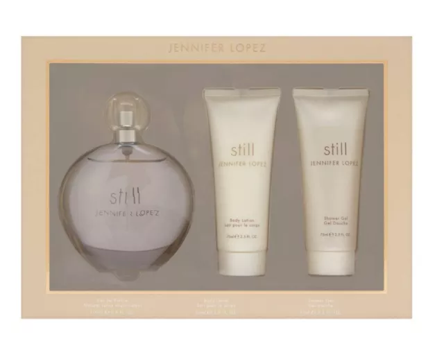 Jennifer Lopez Still For Women 3pcs Gift Set - 3.4oz EDP, 2.5oz Shower & Lotion