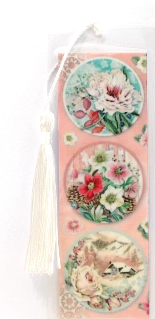 Garden Flowers Vintage Unique Exquisite Laminated Bookmake Women