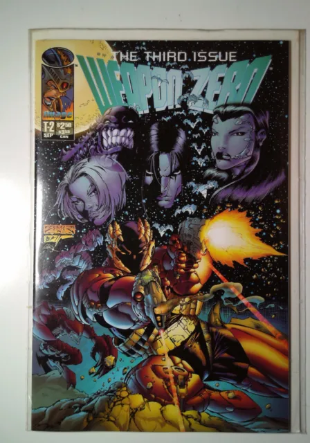 1995 Weapon Zero #3 Top Cow 9.4 NM Comic Book