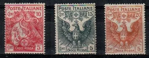 Italy Scott B1-3 Mint hinged (Catalog Value $47.25)