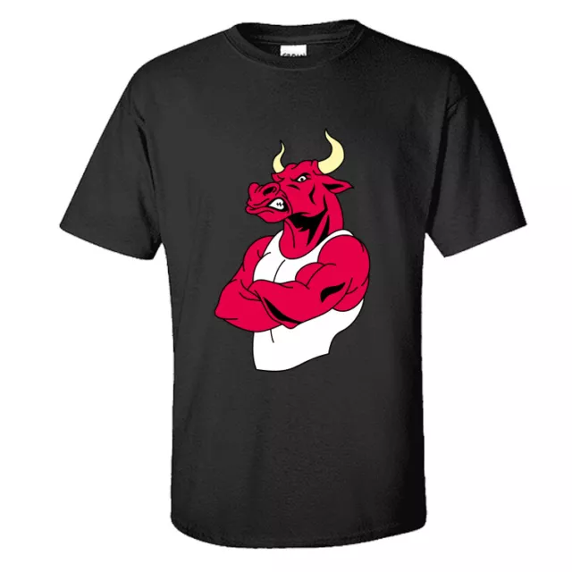 T-Shirt cotone personalizzata compatibile Bull toro Maglie uomo donna bambino