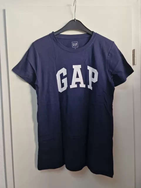 Gap, T-Shirt, Damen, Größe: M, Farbe: Navy Uniform