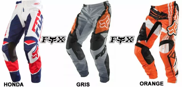 Pantalon Fox 180... Race / Underlow  / Honda Mx / Sx / Motocross / Enduro Pants