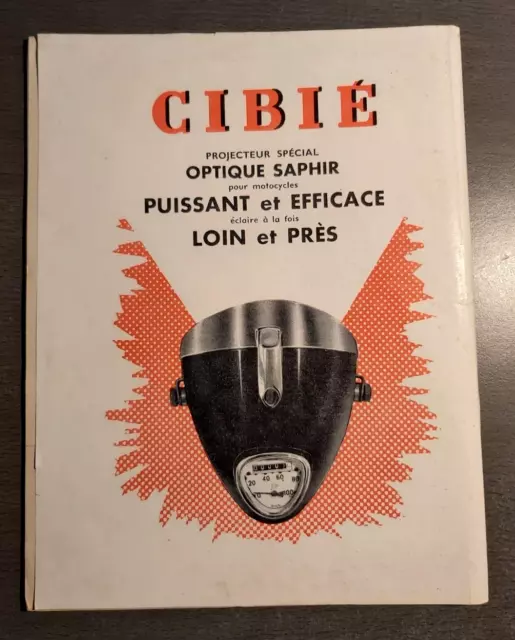 REVUE TECHNIQUE TOURISTIQUE MOTOCYCLISTE n° 134 JANV FEVR 1958 code de la route 3