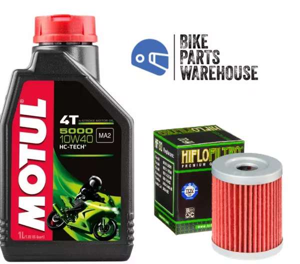 Keeway Rks 125 Motul 10W-40 Oil & Hiflo Filter Service Kit