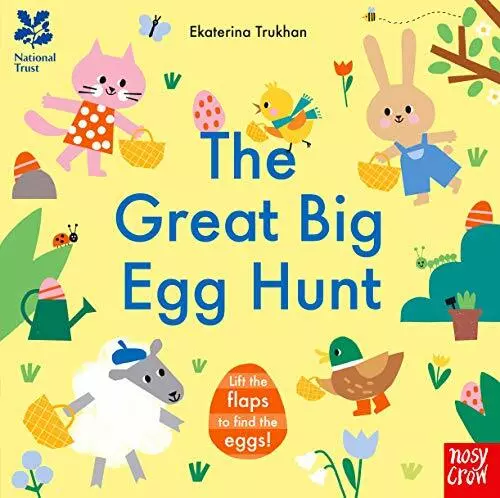 National Trust: The Great Big Egg Hunt Di Ekaterina Trukhan,Nuovo Libro ,Free &