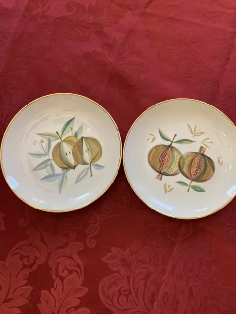 Rare Find! Vintage Naaman Plates From Israel Pomegranate & Figs Hard to Find! Rare Find! Vintage Naaman Plates From Israel Pomegranate & Figs Hard to Find!