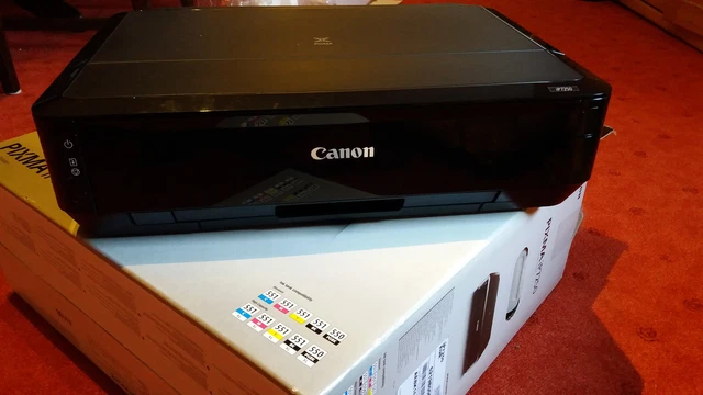 5 Cartucce Originali Canon Per Pixma IP 7250 - 1 XL Black + 4 Multipack Piccolo (BK/C/M/Y) - Con Penna Omaggio - 2
