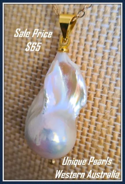 PEARL PENDANT NEW & GENUINE X BROOME FREE POSTAGE from WA