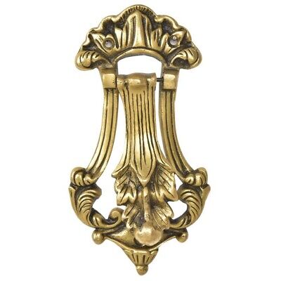 Antique Golden Solid Brass Celtic or Pattern Design Door Knocker Door Bell