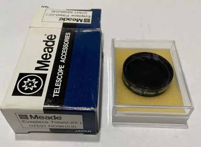 Meade Series 4000 Eyepiece Filter (1.25") ND96 (0.9) Moon Filter #07531