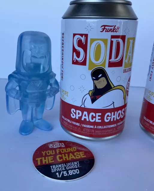 FUNKO VINYL SODA: Space Ghost (Chase) (Translucent) & Common $38.00 ...