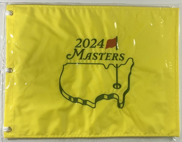 2024 MASTERS GOLF Flag Augusta National pin flag embroidered pga new