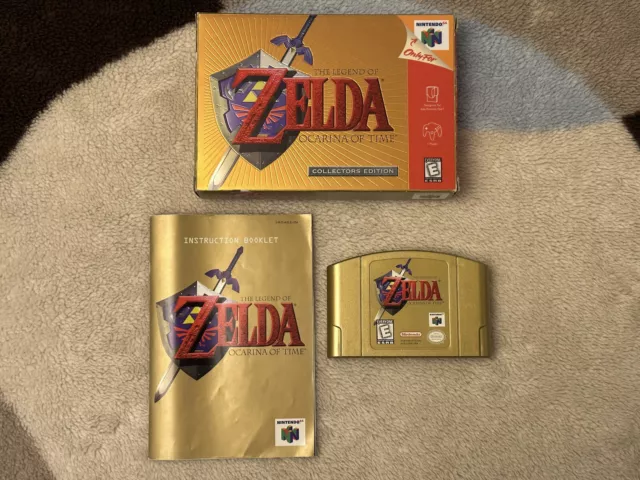 N64 LEGEND OF Zelda: Ocarina of Time - Collector's Edition - Complete ...