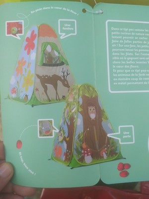 90cm Tipi Tipi Jungle Tente Pour Enfant H110 cm la 