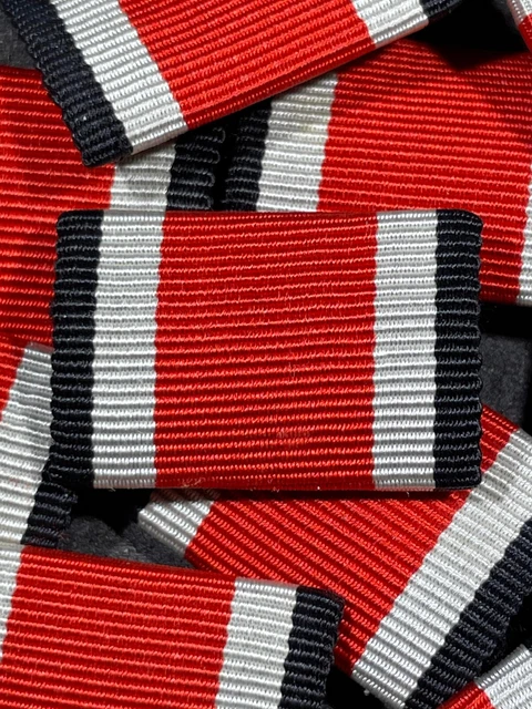 German Fly Ribbon WW2 WWII GERMAN Military Heer Army Ribbon Bar 1939 Iron Cross 2nd Class ...