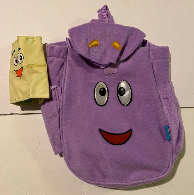 Dora The Explorer Cartoon Map Nylon Backpack Plush Ba vrogue.co