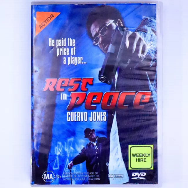 Rest In Peace, Cuervo Jones (DVD, 2002) Crime Movie - 187 Blitz, Blessing Aimuan