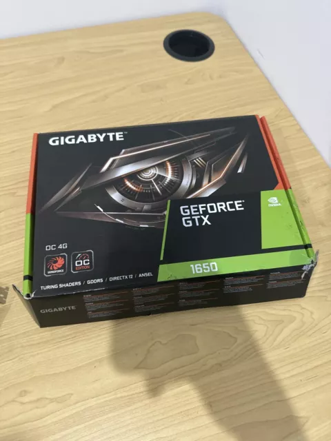 GIGABYTE GV-N1650OC-4GD GeForce GTX 1650 OC 4GB PCIe Video Card