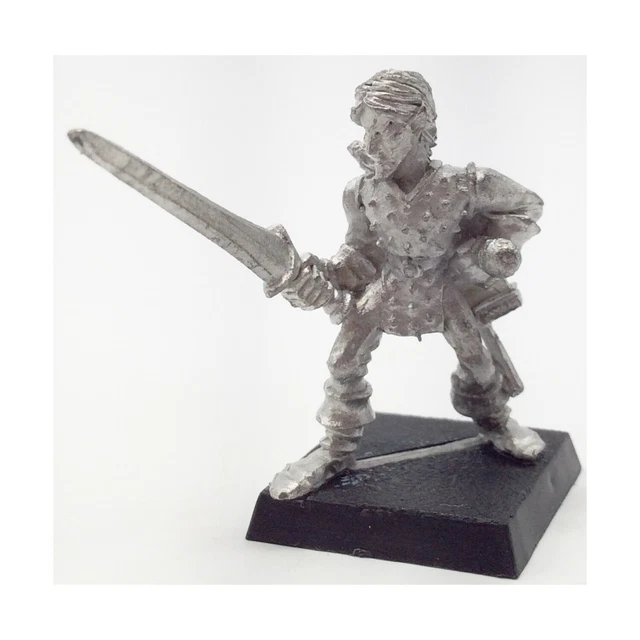 Games Workshop WHF Wood Elves Metal Warrior w/Sword 15 #2 NM