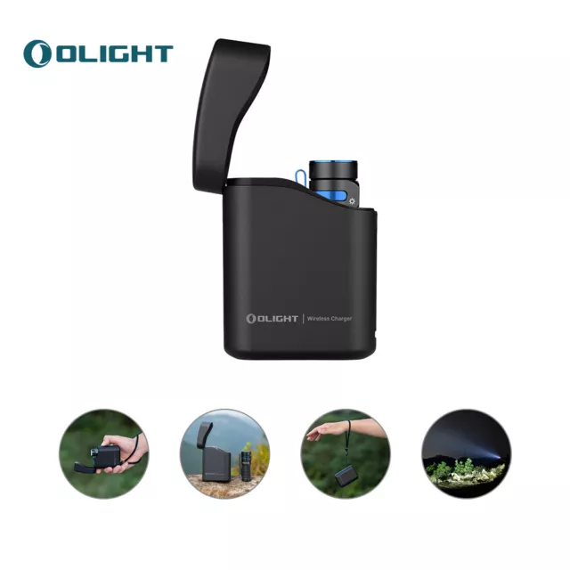 Olight Baton 4 Kit 1300 Lumen Rechargeable LED Flashlight Compact Outdoor Torch