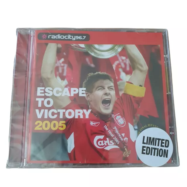 Liverpool FC CD Escape To Victory 2005 Limited Edition champions League Istanbul