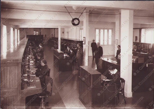 1924 GENOVA Telefoniste centrale Stipel RISTAMPA Fotografia