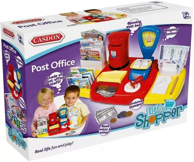 New Casdon Kids Post Office Mail Toy Pretend Play - 532