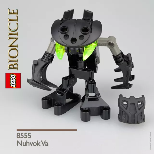 ✔️ LEGO BIONICLE - 8555 - Nuhvok Va - 100% completo - senza BA ✔️