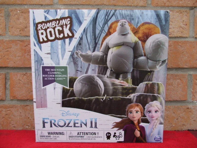 JEU DE SOCIÉTÉ Disney La Reine des Neiges 2 "Rumbling Rock" 2-4 joueurs ...