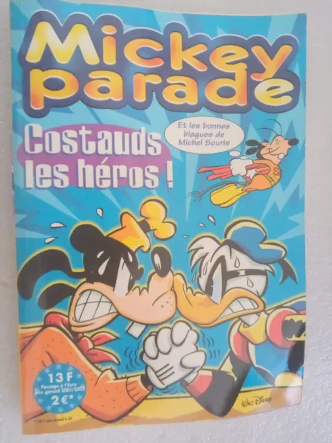 mickey parade walt disney annee 2001 n°255 costauds les heros