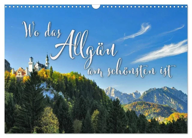 WO DAS ALLGÄU am schönsten ist (Wandkalender 2026 DIN A3 quer), CALVENDO... EUR 34,09 - DE