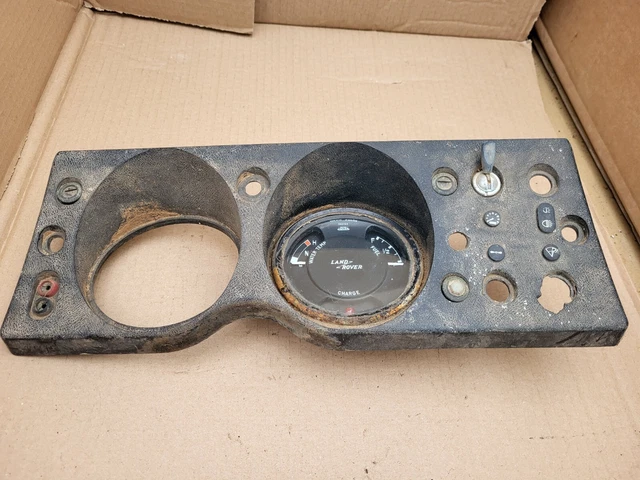 Land Rover Series 3 Instrument Panel Diagram [diagram] Land