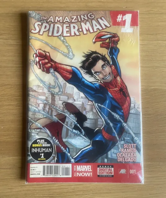 The Amazing Spider-Man #1 (2014) - USED Marvel Comics First App. Cindy Moon