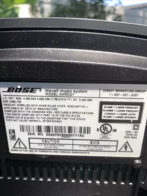 NEEDS REPAIR-Bose WAVE Music System AM/FM Radio CD w/ Multi CD Changer & Remote NEEDS REPAIR-Bose WAVE Music System AM/FM Radio CD w/ Multi CD Changer & Remote