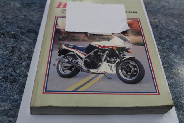 Honda 700-1000 Interceptor 1983-85 Clymer Workshop Manual