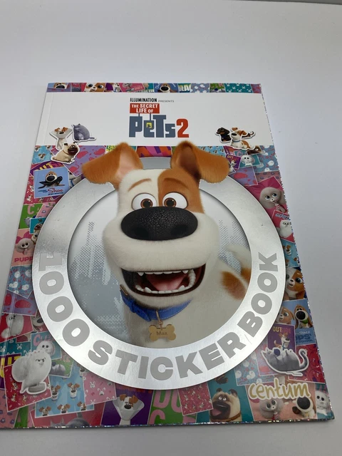 the secret life of pets 2 sticker book 1000 pc + activity book