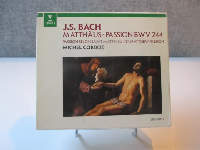 Triple cd - J.S. BACH Passion selon Saint Matthieu - M.Corboz - Erato