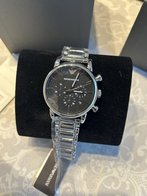 EMPORIO ARMANI CHRONOGRAPH uhr herren,AR1853 Neu Mit Etikett Und ...
