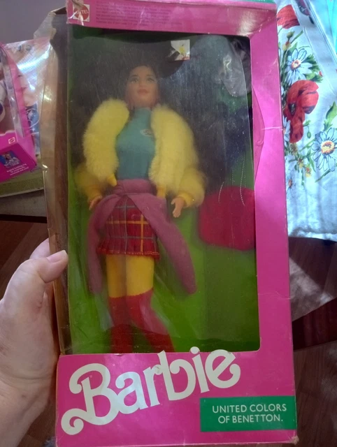 BARBIE BAMBOLA KIRA United colori di Benetton nuova con scatola