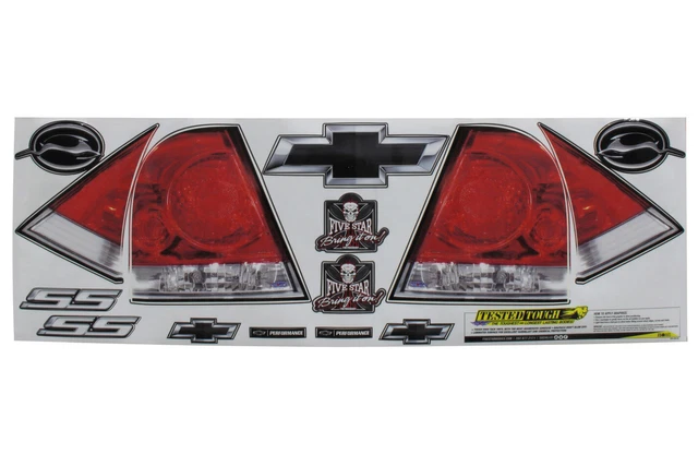 Five Star Graphics - Tail - Laminated Protective Coating - Chevy Impala - Kit