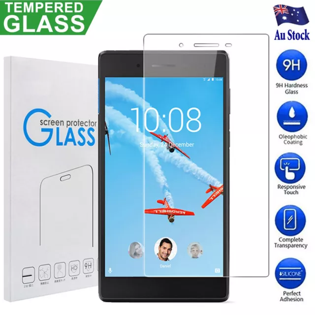 Tempered Glass Screen Protector Guard For Lenovo Tab E7 /Tab E8