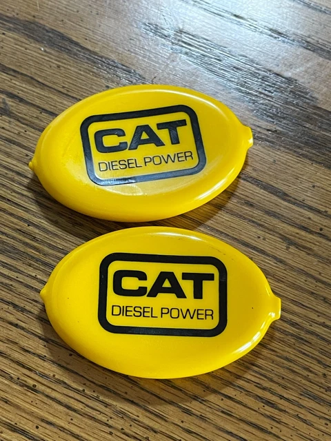 Cat Diesel Power Dealer Coin Key Holder Promotion Give Away Caterpillar