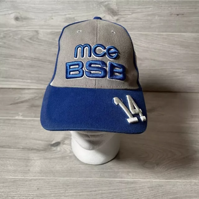 MCE BSB Mens Adult One Size  Adjustable Blue Cap British Super Bike Hat Baseball 2