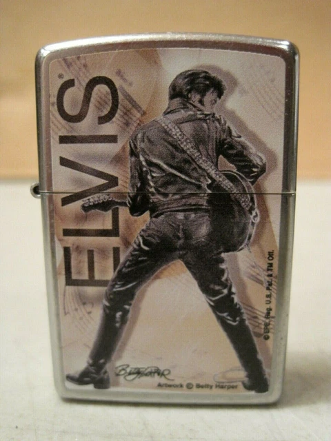 ZIPPO ELVIS PRESLEY BETTY HARPER 2013 Retired LIGHTER