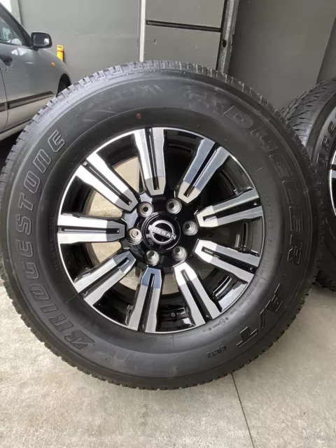 Nissan Patrol Y62, Set Of  Genuine Wheels (Near New With Tyres