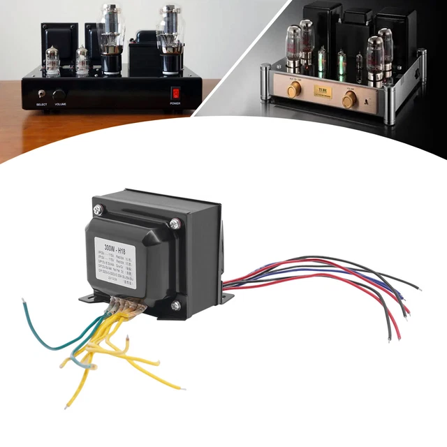 POWER SUPPLY TRANSFORMER Amplifier Vacuum Tube Audio Voltage Converter ...