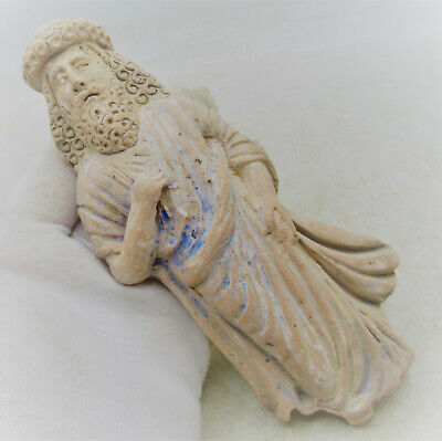 A234 Circa 1000Bce Ancient Near Eastern Terracotta Worshipper Figurine Rare