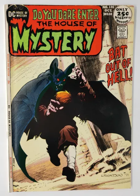 House of Mystery #195 FN/VF Wrightson Swamp Thing Prototyp 1971